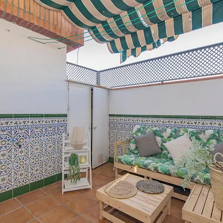 דירה Atico Trucha Retreat Con Terraza גרנדה